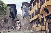 Old Town of Plovdiv Architecture Reserve, Hissar Kapia gate and the house of Dimitar Georgiadi 